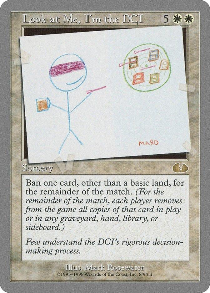 Magic: The Gathering MTG Single Look at Me, I'm the DCI [Unglued]
