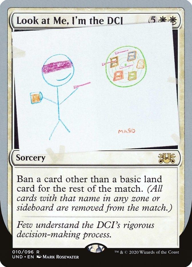 Magic: The Gathering MTG Single Look at Me, I'm the DCI [Unsanctioned]