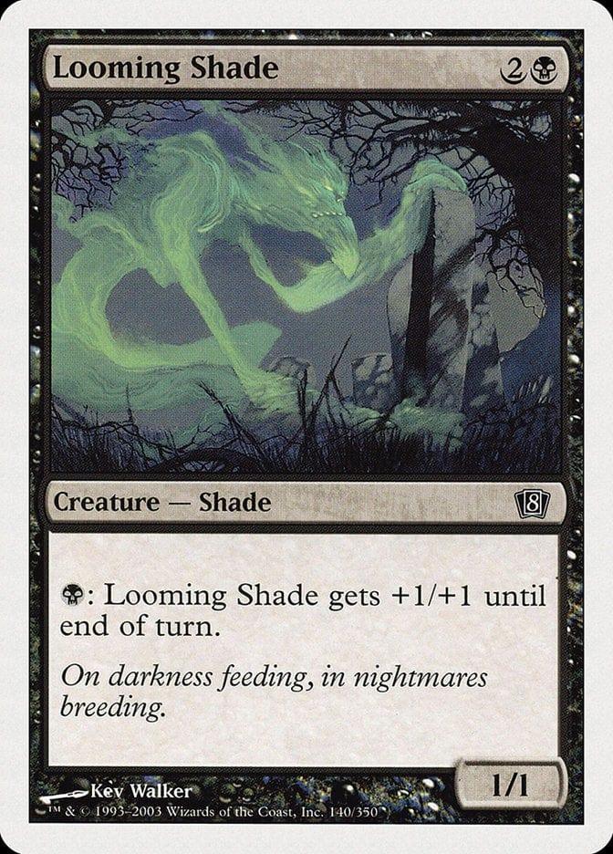Magic: The Gathering MTG Single Looming Shade [Eighth Edition]