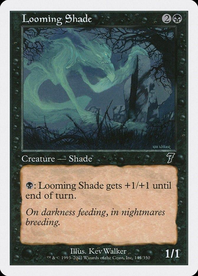 Magic: The Gathering MTG Single Looming Shade [Seventh Edition]