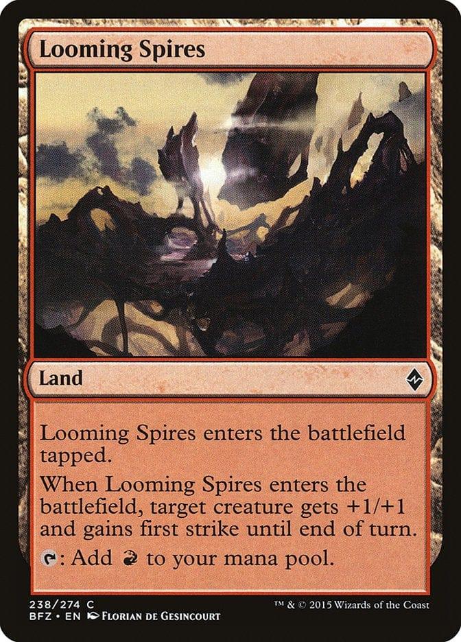 Magic: The Gathering MTG Single Looming Spires [Battle for Zendikar]