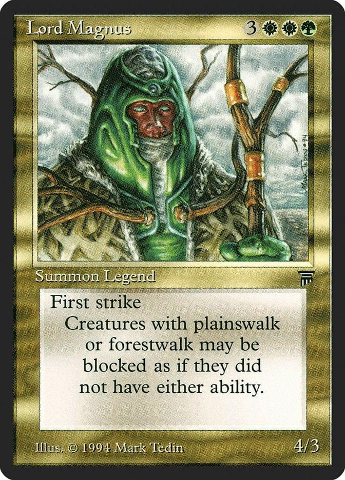 Magic: The Gathering MTG Single Lord Magnus [Legends]