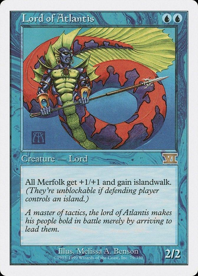 Magic: The Gathering MTG Single Lord of Atlantis [Classic Sixth Edition]