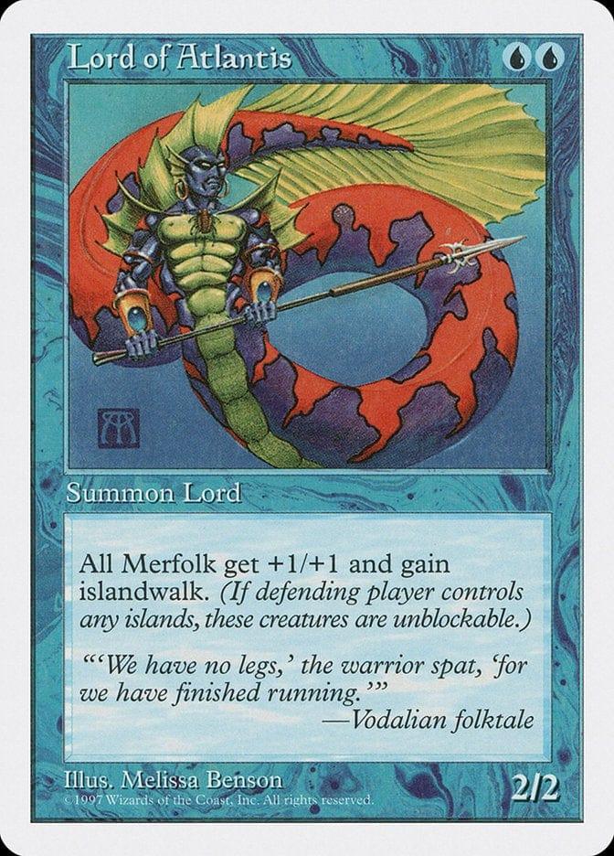 Magic: The Gathering MTG Single Lord of Atlantis [Fifth Edition]