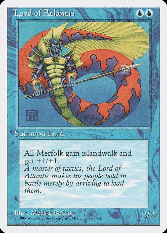 Magic: The Gathering MTG Single Lord of Atlantis [Fourth Edition]