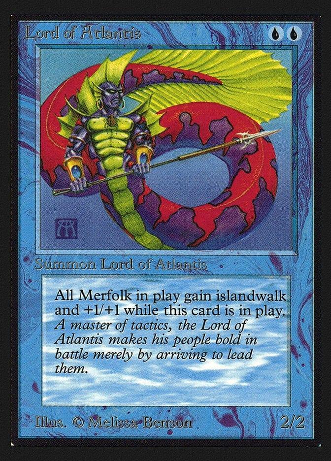 Magic: The Gathering MTG Single Lord of Atlantis [International Collectors’ Edition]