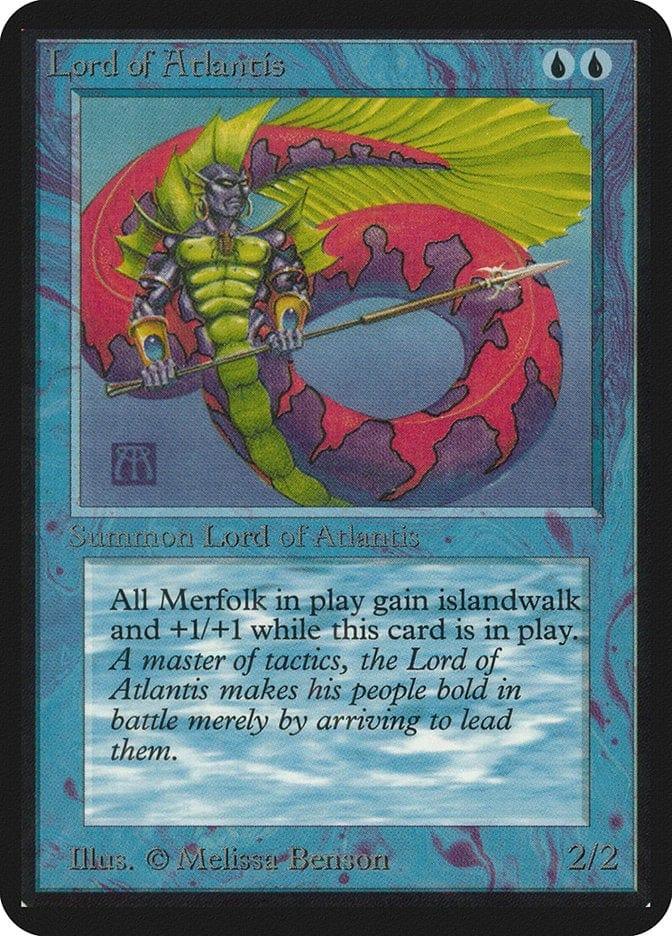 Magic: The Gathering MTG Single Lord of Atlantis [Limited Edition Alpha]