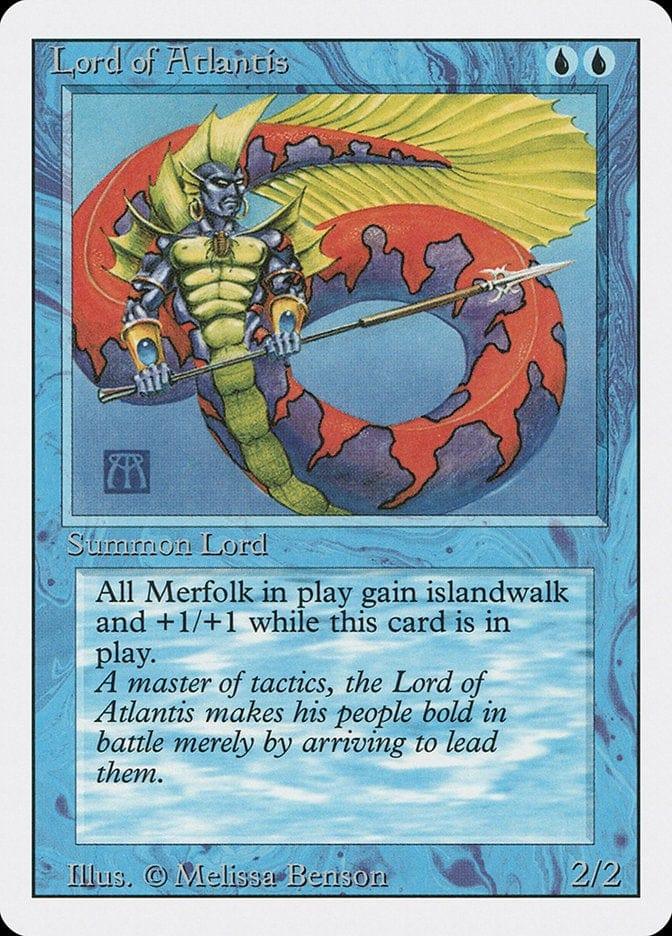 Magic: The Gathering MTG Single Lord of Atlantis [Revised Edition]