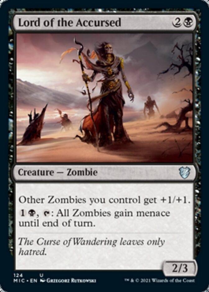 Magic: The Gathering MTG Single Lord of the Accursed [Innistrad: Midnight Hunt Commander]