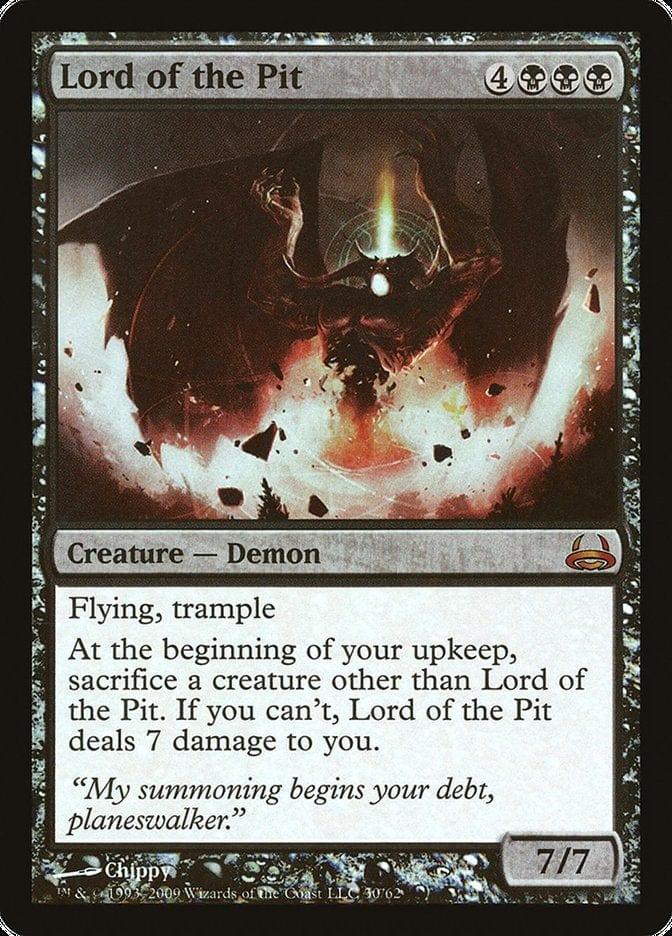Magic: The Gathering MTG Single Lord of the Pit [Duel Decks: Divine vs. Demonic]