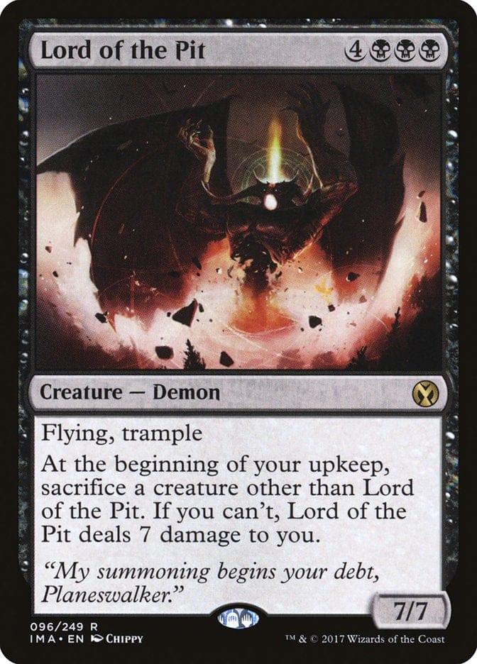 Magic: The Gathering MTG Single Lord of the Pit [Iconic Masters]