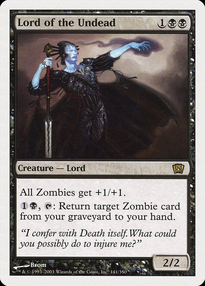 Magic: The Gathering MTG Single Lord of the Undead [Eighth Edition]