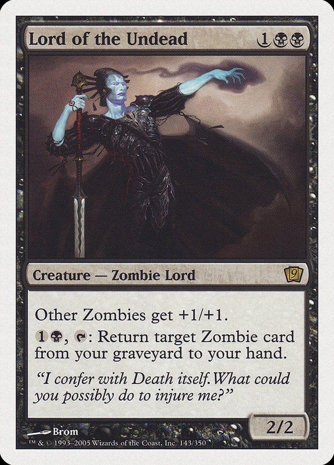 Magic: The Gathering MTG Single Lord of the Undead [Ninth Edition]