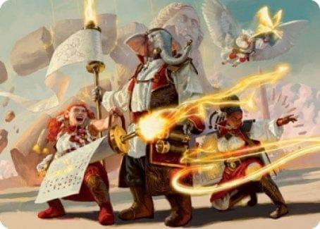 Magic: The Gathering MTG Single Lorehold Command Art Card [Strixhaven: School of Mages Art Series]