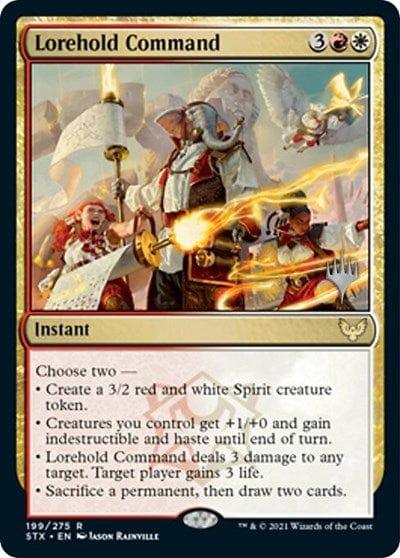 Magic: The Gathering MTG Single Lorehold Command (Promo Pack) [Strixhaven: School of Mages Promos]