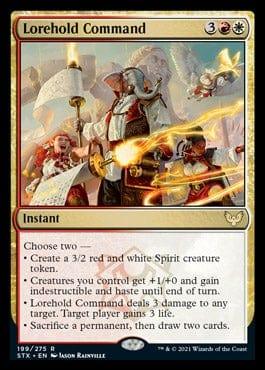 Magic: The Gathering MTG Single Lorehold Command [Strixhaven: School of Mages]