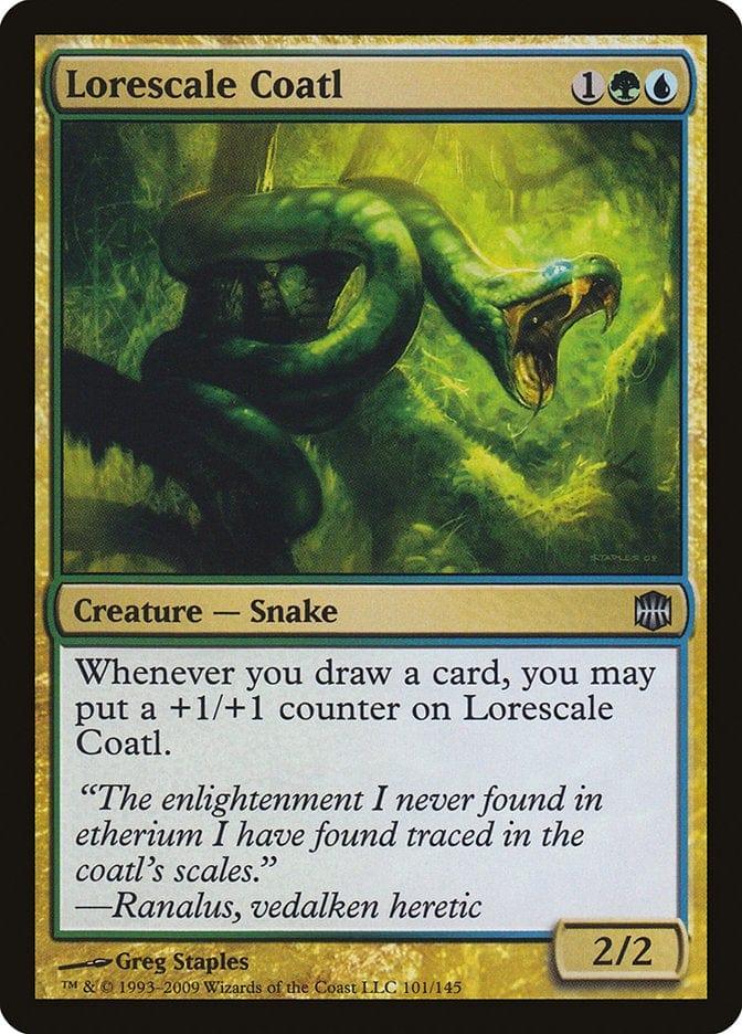 Magic: The Gathering MTG Single Lorescale Coatl [Alara Reborn]