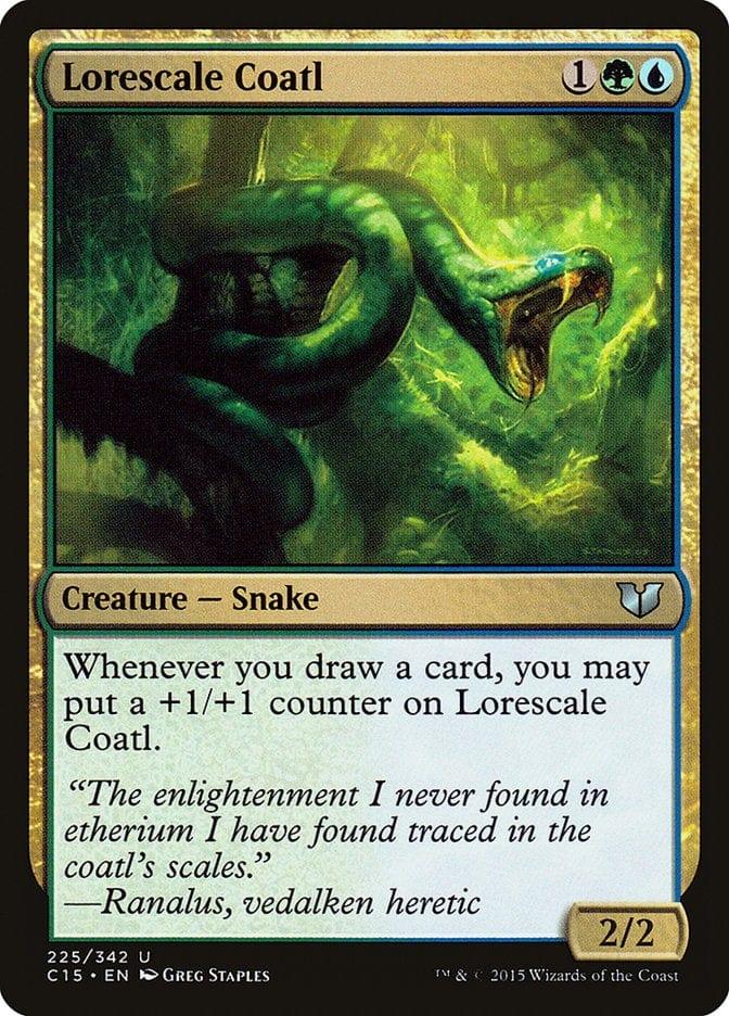 Magic: The Gathering MTG Single Lorescale Coatl [Commander 2015]