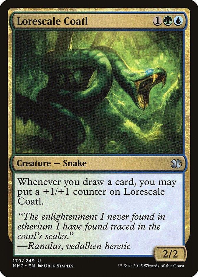 Magic: The Gathering MTG Single Lorescale Coatl [Modern Masters 2015]
