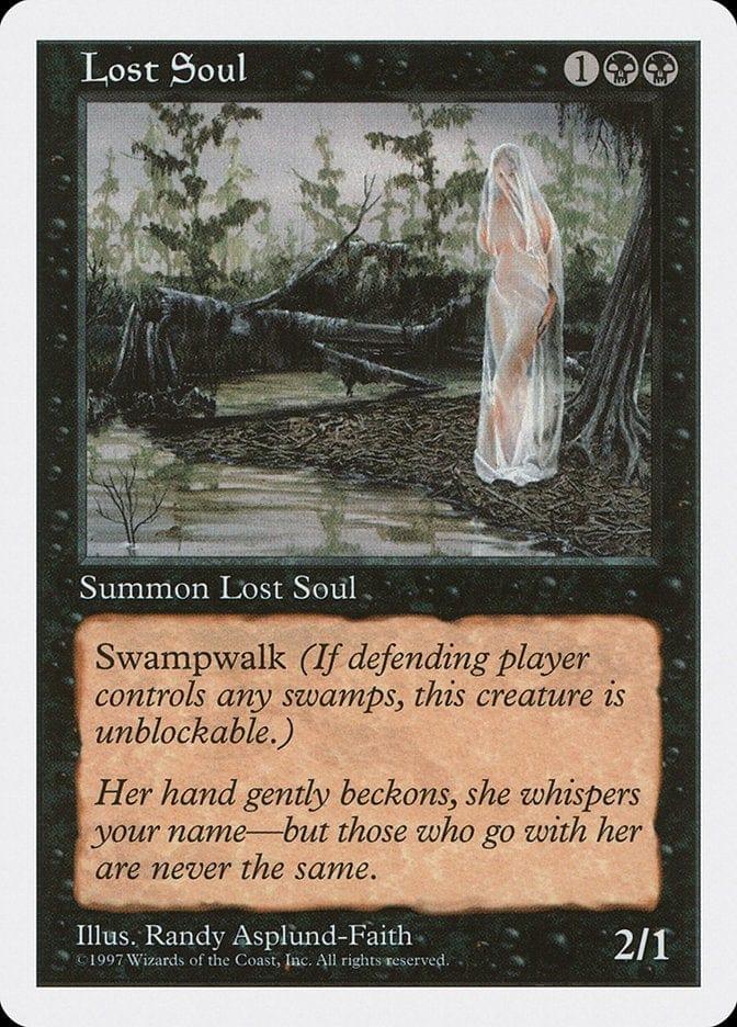 Magic: The Gathering MTG Single Lost Soul [Fifth Edition]