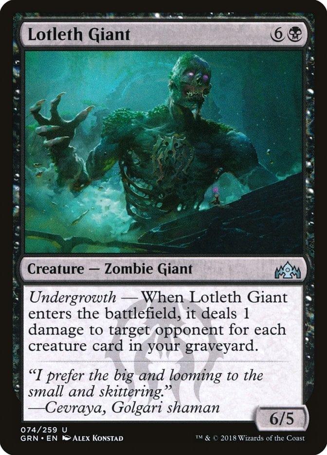 Magic: The Gathering MTG Single Lotleth Giant [Guilds of Ravnica]