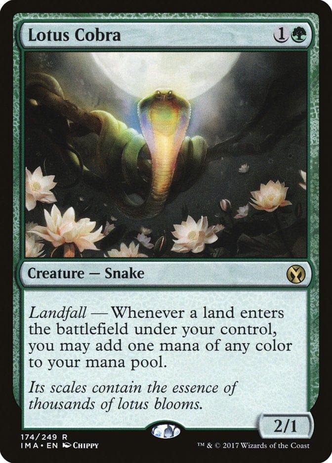 Magic: The Gathering MTG Single Lotus Cobra [Iconic Masters]