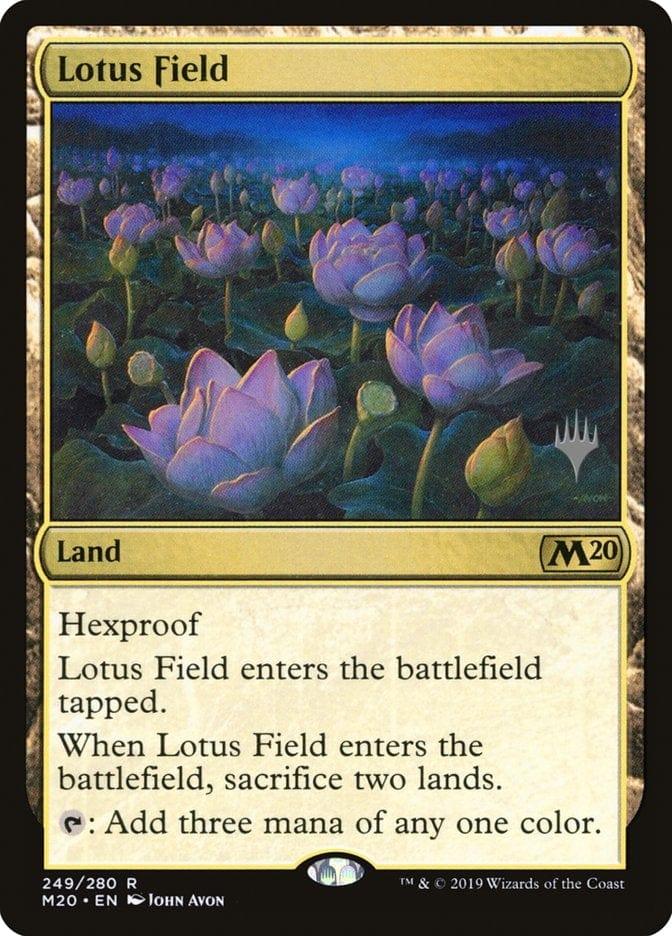 Magic: The Gathering MTG Single Lotus Field (Promo Pack) [Core Set 2020 Promos]