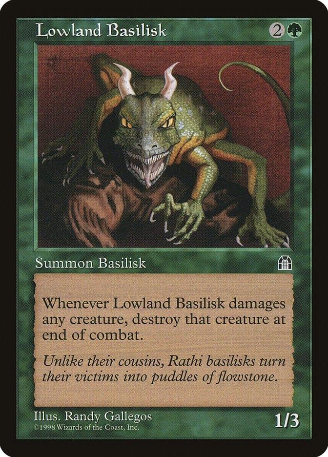 Magic: The Gathering MTG Single Lowland Basilisk [Stronghold]