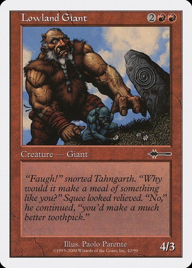 Magic: The Gathering MTG Single Lowland Giant [Beatdown Box Set]