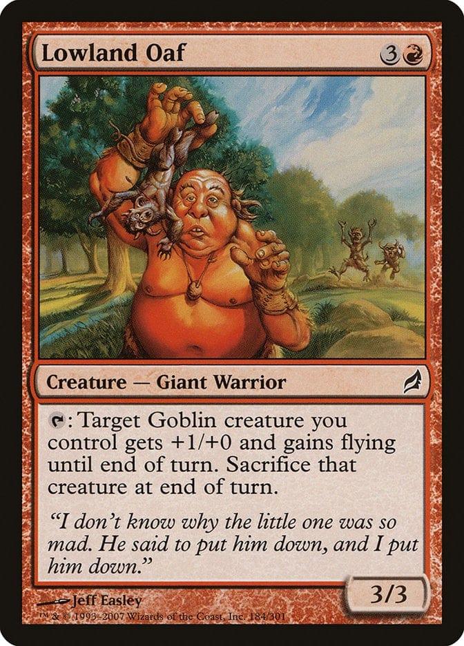 Magic: The Gathering MTG Single Lowland Oaf [Lorwyn]