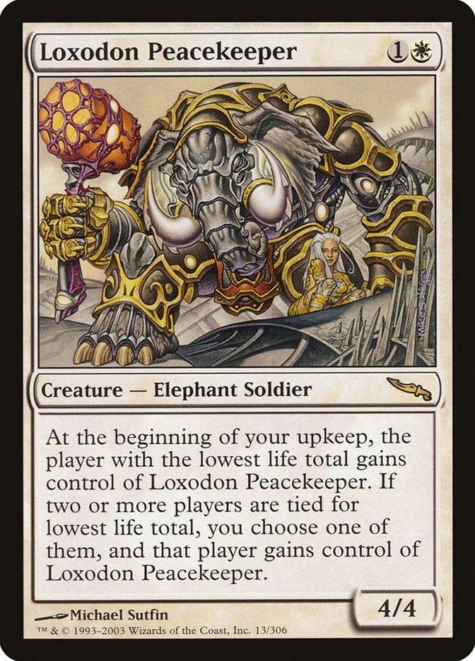 Magic: The Gathering MTG Single Loxodon Peacekeeper [Mirrodin]