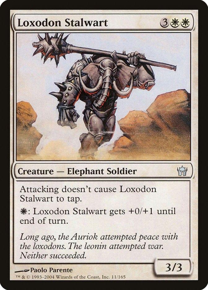 Magic: The Gathering MTG Single Loxodon Stalwart [Fifth Dawn]