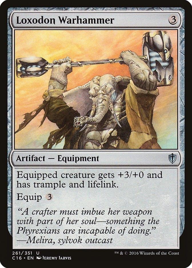 Magic: The Gathering MTG Single Loxodon Warhammer [Commander 2016]