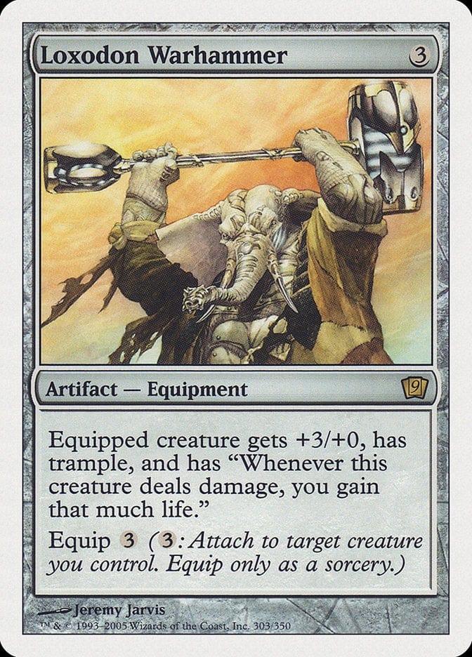 Magic: The Gathering MTG Single Loxodon Warhammer [Ninth Edition]