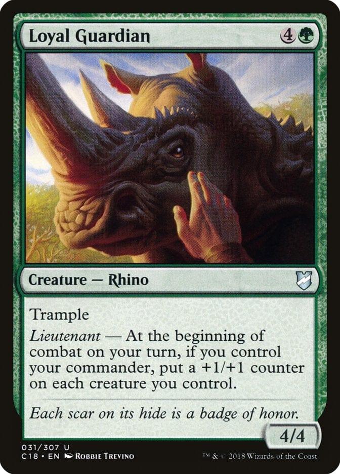 Magic: The Gathering MTG Single Loyal Guardian [Commander 2018]