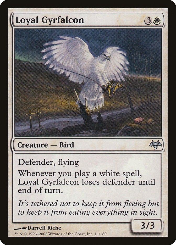 Magic: The Gathering MTG Single Loyal Gyrfalcon [Eventide]
