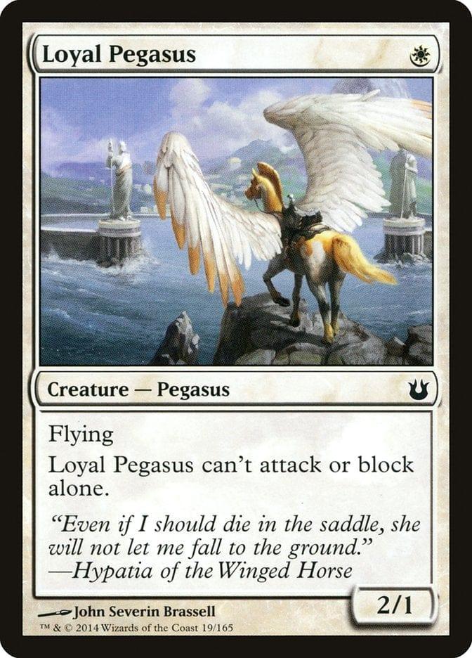 Magic: The Gathering MTG Single Loyal Pegasus [Born of the Gods]