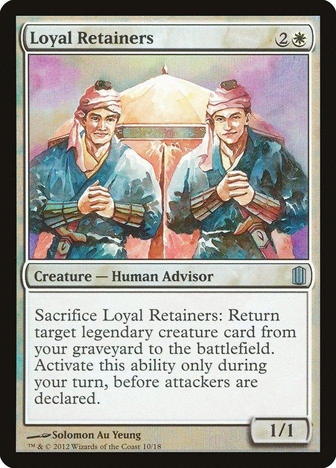 Magic: The Gathering MTG Single Loyal Retainers [Commander's Arsenal]