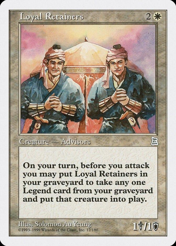 Magic: The Gathering MTG Single Loyal Retainers [Portal Three Kingdoms]