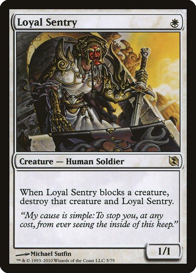 Magic: The Gathering MTG Single Loyal Sentry [Duel Decks: Elspeth vs. Tezzeret]