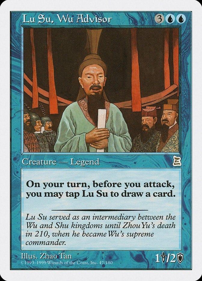 Magic: The Gathering MTG Single Lu Su, Wu Advisor [Portal Three Kingdoms]