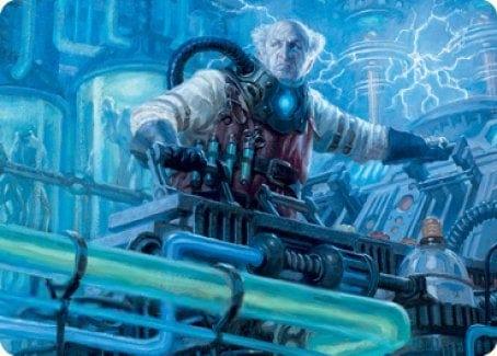Magic: The Gathering MTG Single Ludevic, Necrogenius Art Card [Innistrad: Midnight Hunt Art Series]