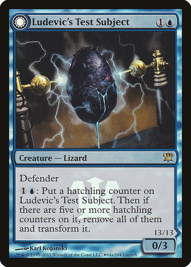 Magic: The Gathering MTG Single Ludevic's Test Subject // Ludevic's Abomination (Launch) [Innistrad Prerelease Promos]