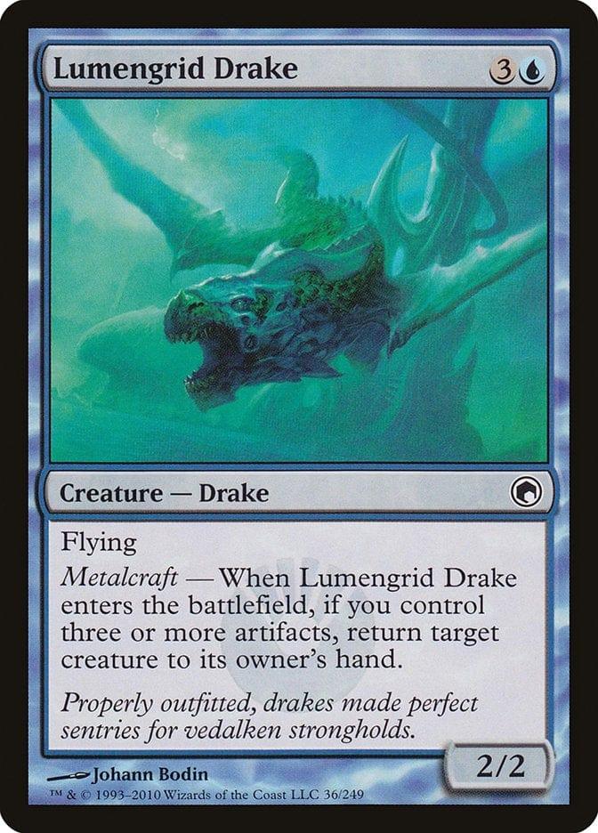 Magic: The Gathering MTG Single Lumengrid Drake [Scars of Mirrodin]