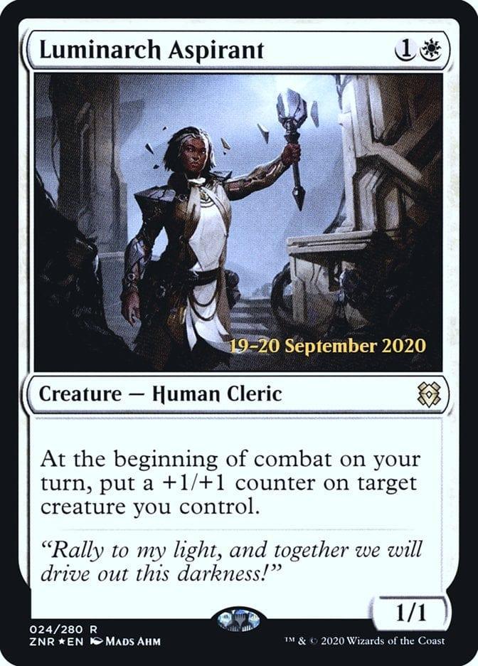 Magic: The Gathering MTG Single Luminarch Aspirant [Zendikar Rising Prerelease Promos]
