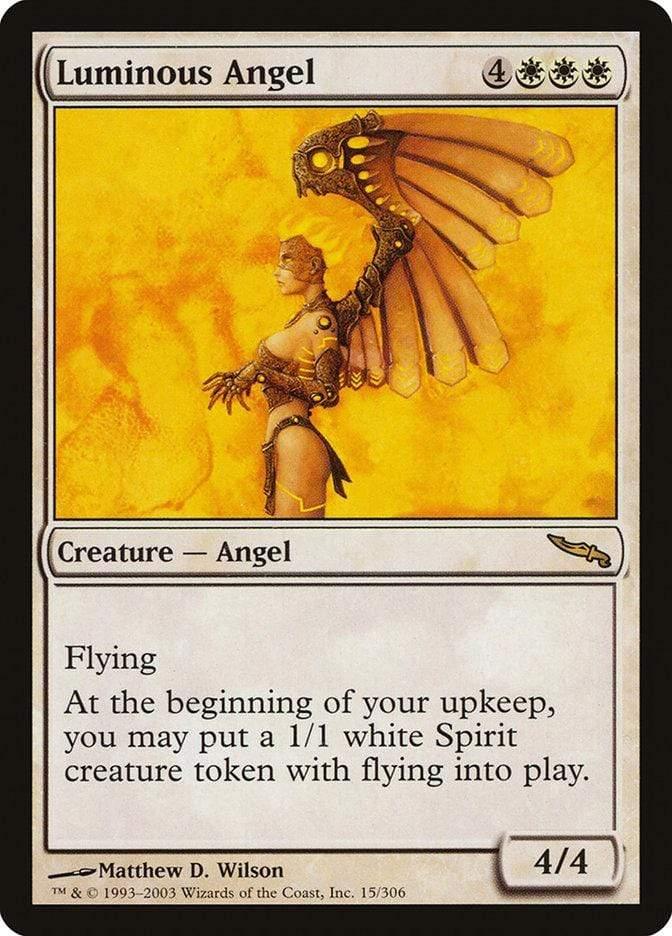 Magic: The Gathering MTG Single Luminous Angel [Mirrodin]