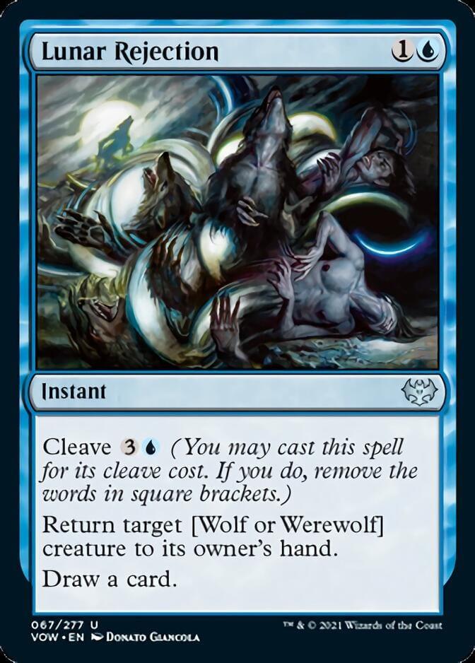 Magic: The Gathering MTG Single Lunar Rejection [Innistrad: Crimson Vow]