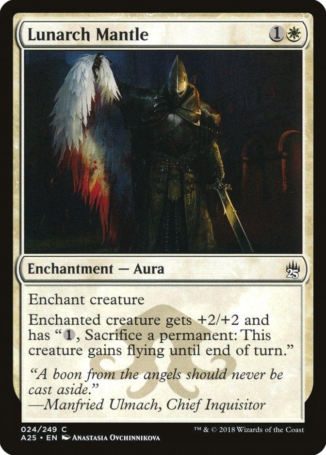 Magic: The Gathering MTG Single Lunarch Mantle [Masters 25]
