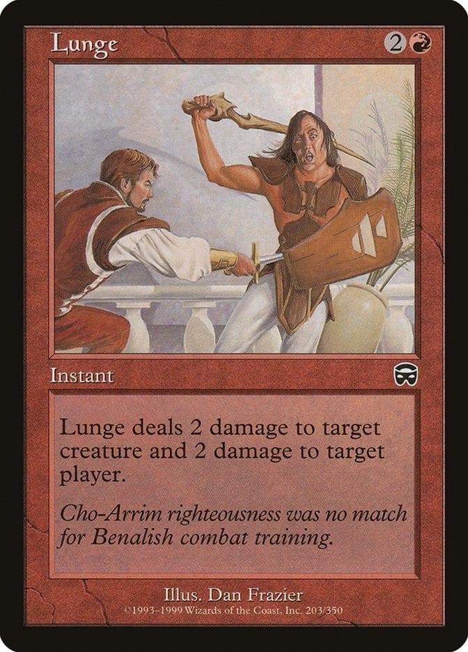 Magic: The Gathering MTG Single Lunge [Mercadian Masques]