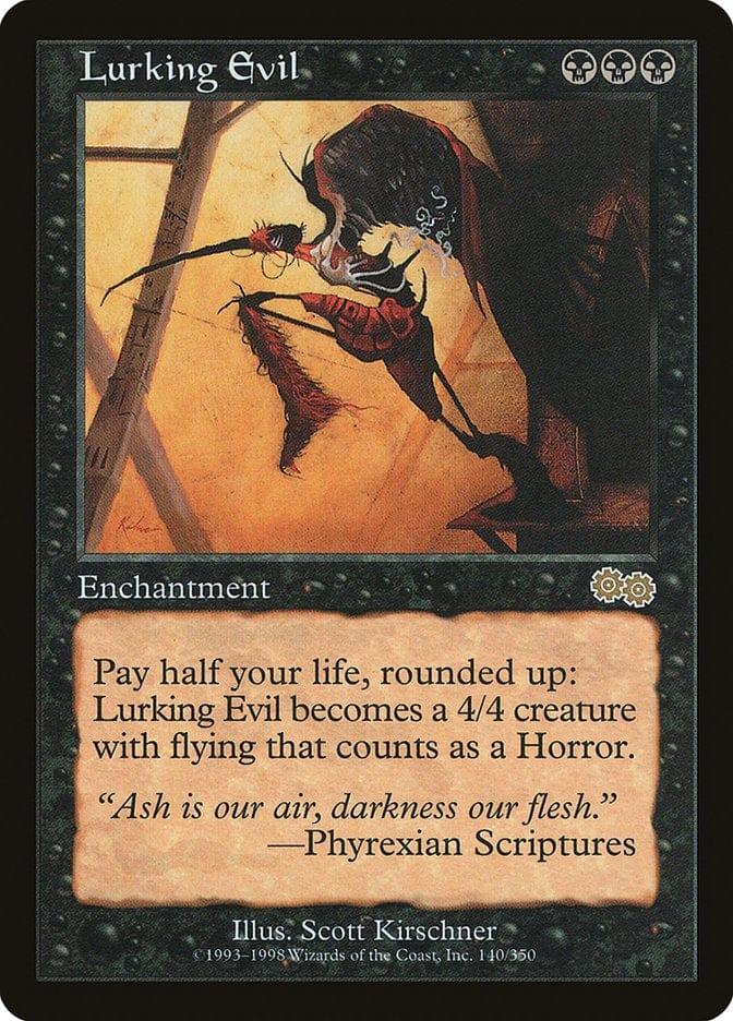 Magic: The Gathering MTG Single Lurking Evil [Urza's Saga]